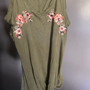 Maurice’s cold shoulder top